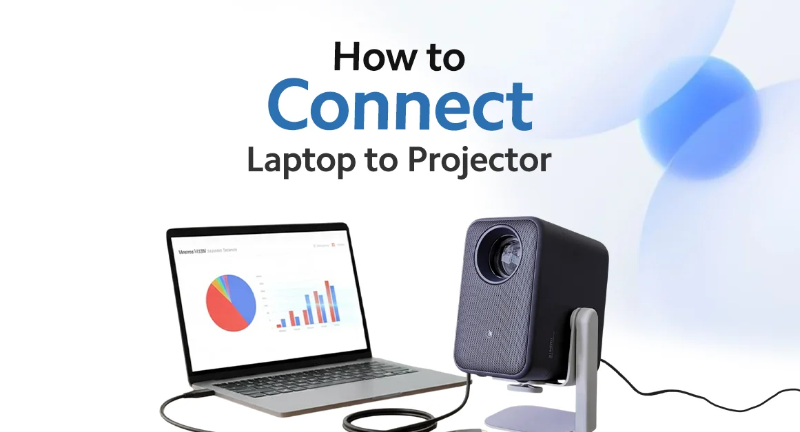 how to connect laptop to projector